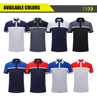 Chemises polo de travail réfléchissantes personnalisées, séchage rapide, polyester, uniformes d'entreprise, vêtements d'équipe
