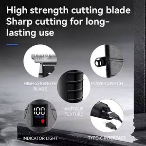 เครื่องตัดผม <span class=keywords><strong>Kemei</strong></span> KM-2293 จอ LCD <span class=keywords><strong>แบ</strong></span>บมืออาชีพ เครื่องโกนหนวดไฟฟ้า <span class=keywords><strong>แบ</strong></span><span class=keywords><strong>ต</strong></span><span class=keywords><strong>เต</strong></span>อรี่ 1400mAh รุ่น KM-2299 - Product Image 3