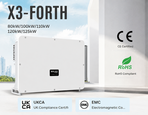 <span class=keywords><strong>Inversor</strong></span> fotovoltaico de 10 kW X3-FORTH <span class=keywords><strong>SolaX</strong></span> Power con amplio rango de voltaje MPPT, protección AFCI, 150% de sobrecarga, <span class=keywords><strong>inversor</strong></span> conectado a la red. - Product Image 1