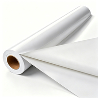 Rollo de Vinilo Imprimible Mate de Alto Brillo con Superficie para Tinta Eco Solvente y UV para Señalización Comercial y Calcomanías para Ventanas de Tiendas