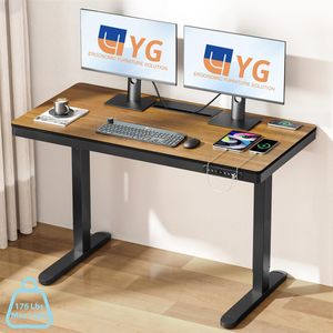 Thường vụ bàn với ngăn kéo không dây sạc quản lý cáp, chiều cao có thể điều chỉnh bàn RTS nhanh chóng vận chuyển USA, Canada kho - Product Image 1