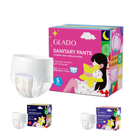 Culottes absorbantes pour les règles, ultra fines, sans ailettes, serviettes hygiéniques jetables pour femmes, culottes hygiéniques pour la nuit, vente en gros