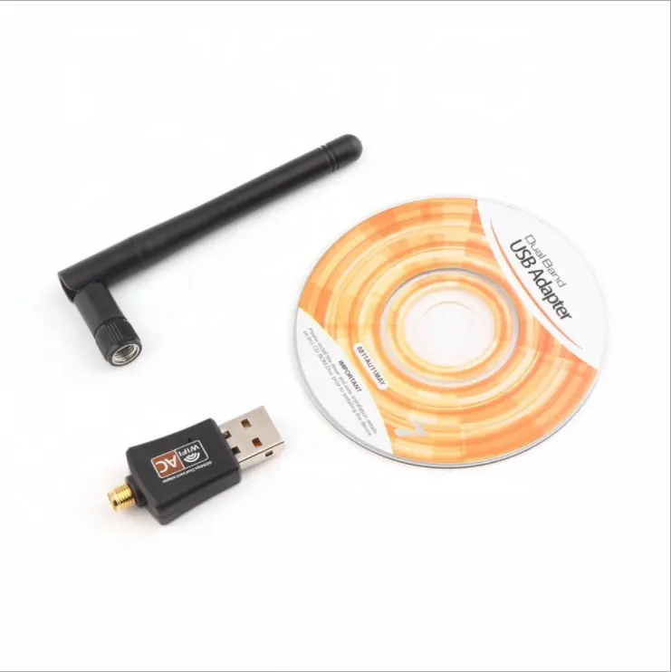AC600 Dual band USB External wireless Lan wifi Adapter 5.8G Gigabit Networkd card For Realtek RTL8811CU