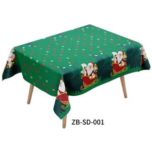 Supplies Disposable <strong>Plastic</strong> <strong>Table</strong> Cover Merry Christmas Water Proof Oil-proof <strong>Table</strong> <strong>Clothes</strong> - Product Image 6