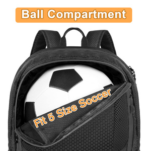 Sac à dos de sport multifonctionnel durable grande capacité pour hommes et femmes, sac de voyage léger, sac pour ordinateur et basketball - Product Image 3