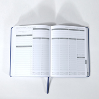 Agenda 2026 – Bloc-notes de planification quotidienne/hebdomadaire avec liste de tâches, fonction Power Bank, multifonctionnel, couverture en PP, pour usage professionnel