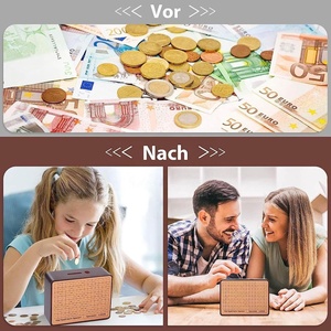 กล่องเงินส่วนบุคคลพร้อมเช็ควันเลขและกระปุกออมสินพร้อมเป้าหมายการประหยัด - Product Image 4