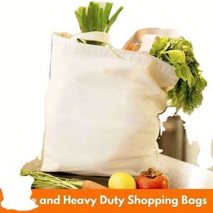 Bolsa de Tela de Algodón Orgánico Reciclado con Impresión Personalizada, Bolsa de Compras de Algodón Reutilizable Grande al por Mayor con Logotipo - Product Image 2