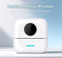 Printer Foto & Perencana Mini Portabel Warna Antarmuka USB Printer Pemindai Buku Termal Berukuran Saku Kecil