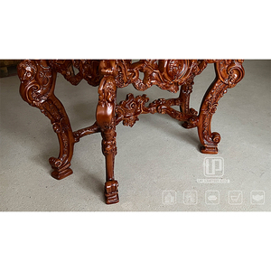 Tables consoles de qualité supérieure, meubles modernes pour salon, design irrégulier brun, tables consoles en bois classiques, meubles de table console - Product Image 6
