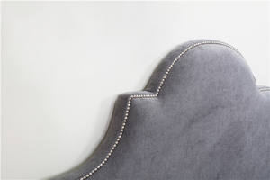 Mobili fisso Costruito in Mobili Morbido Letto Matrimoniale Hotel Bed Testata B61 # - Product Image 2