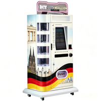 Créez des médailles souvenir personnalisées sur site avec un distributeur automatique 24h/24 sans surveillance pour les musées, les sites touristiques, gestion basée sur le cloud