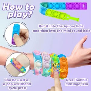 Pulsera de silicona de colores divertidos Rodent Pioneer, exótica, al por mayor, tipo rompecabezas, para descompresión - Product Image 3