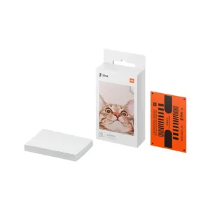 Originale Xiaomi ZINK stampante tascabile carta autoadesiva stampa fotografica 10/20/50 fogli per Xiaomi 3 pollici Mini stampante tascabile foto
