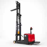 Chariot élévateur électrique de 2 tonnes équipé d'un frein électromagnétique SAFER, batterie lithium-ion, pneus pneumatiques pour matériaux industriels