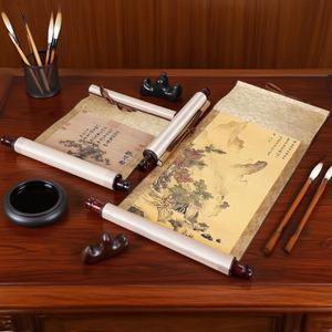 <span class=keywords><strong>Paysage</strong></span> chinois Art décoration murale papier <span class=keywords><strong>encre</strong></span> défilement peinture traditionnelle asiatique bureau à domicile suspendus défilement Zen cadeaux - Product Image 5