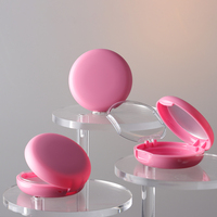 Boîtier vide rond rose 5G 6G pour fond de teint BB, compact pour crème BB, fond de teint liquide, poudre compacte