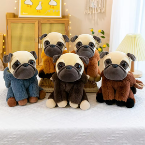Dessin animé chien poupée <span class=keywords><strong>moche</strong></span> mignon Transformation Simulation chiot enfants en peluche poupée cadeau d'anniversaire - Product Image 6