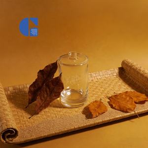 Flacon de parfum en verre cylindrique de luxe Gaochuang 100 ml, base épaisse et lourde, transparent, personnalisable OEM/ODM - Product Image 2