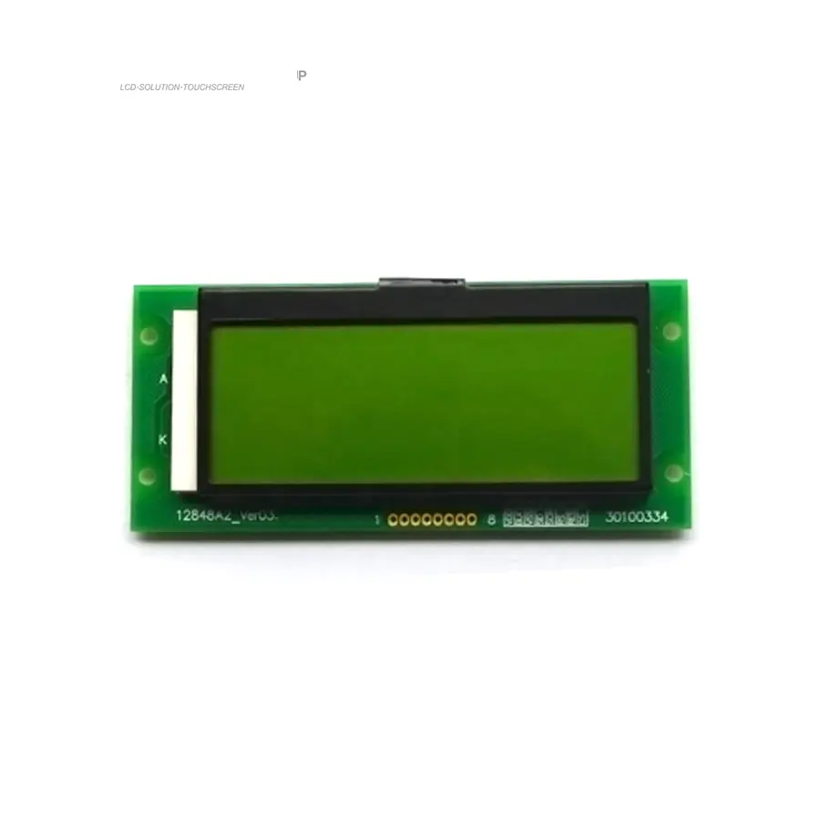Formike จอแสดงผล LCD ขาวดำแบบกราฟิก Stn 128*48 cob 12848หน้าจอ LCD แบบโมโน