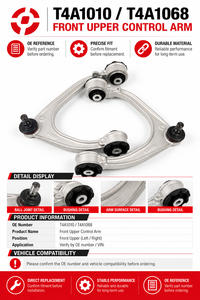 Vorderer Linker und Rechter Oberer <span class=keywords><strong>Querlenker</strong></span> T4A1010 T4A1068 für Jaguar F-PACE X761 Range Rover Velar L560 Aufhängungsteile - Product Image 2