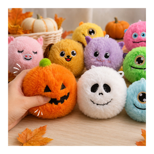 Juguete Sensorial Portátil de Monstruos de Dibujos Animados de Doce Piezas con Resorte Esponjoso, Duradero y Elástico, Ideal para Bolsas de Regalo, Premios y Paquetes Festivos - Product Image 6