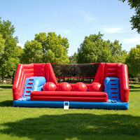 Prix d'usine, grand ballon gonflable interactif pour sauts et sauts, obstacle de team building gonflable