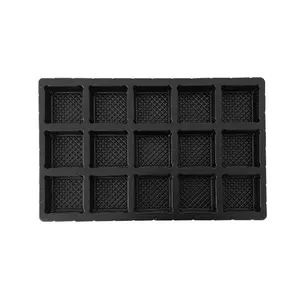 Dessert Packaging Tray Container <strong>Plastic</strong> Blister Packaging <strong>Insert</strong> Tray for Chocolate Food - Product Image 1