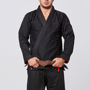 Kimono de karaté noir IBJJF homologué unisexe, tissage perlé, pantalon Ripstop avancé, durable, léger, compétition adulte, 100% coton - Product Image 3