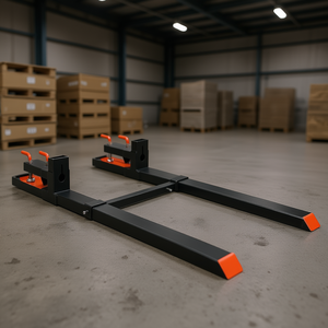 Horquillas para Paletas de 60 Pulgadas, Accesorio Resistente para Montacargas, para Minicargadoras, Operación Manual, Transporte Logístico - Product Image 2