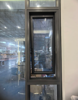Ventana Panorámica Combinada BOCHARM - Ventana Grande Fija y Abatible Integrada de Aluminio para una Zona de Estar con Vistas Panorámicas