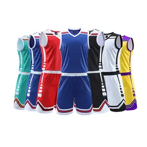 unisex retro streetwear mens custom basketball jersey mesh embroidery stripe basketball tshirt with custom print