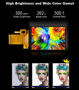 Polcd <span class=keywords><strong>3</strong></span>.5英寸电容式触摸屏8080 MCU 16位320x480 LCD彩色TFT面板显示屏 - Product Image 3