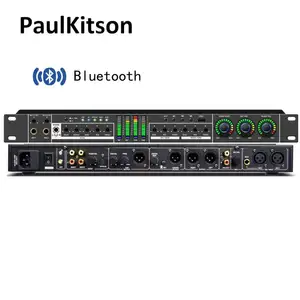 FX12 Efetor Profissional De Alta Eficiência Dsp Digital Chip De Reverberação Led Tela De Exibição Blue Tooth Karaoke Processador De Áudio