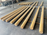 Madera de bambú laminada ecológica para construcción ecológica