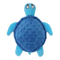 Jouet à mâcher pour chien en peluche double couche, durable et écologique, multicolore