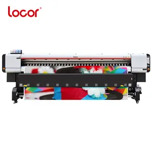 Locor large format printer 320cm eco solvent printer I3200E1 heads printing machine