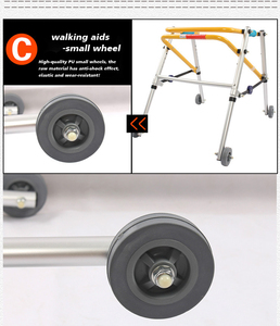 Équipement médical pour enfants de haute qualité, <span class=keywords><strong>canne</strong></span> en alliage d'aluminium pour la réadaptation et la thérapie - Product Image 4