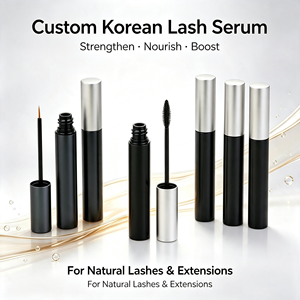 Sérum liquide coréen bio à la kératine pour <span class=keywords><strong>cils</strong></span> et sourcils, marque privée, végétalien, nourrissant, waterproof, booster de croissance pour <span class=keywords><strong>cils</strong></span> - Product Image 1