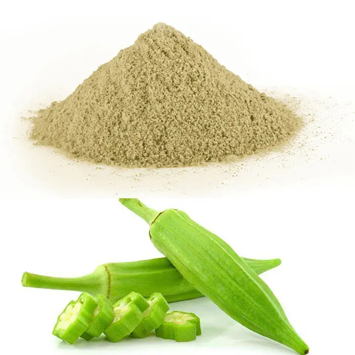Free Sample Available Factory Supply Okra Extract Top Quality Organic Okra Extract For Strengthening Kidney