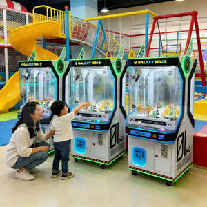 لعبة رافعة فولاذية لالتقاط الدمى المحشوة مع قارئ عملات لمراكز الألعاب تعمل بالعملات المعدنية - Product Image 3