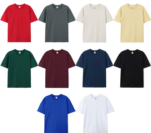 חולצת טי איכותית 180 גרם 100% כותנה, מחיר מפעל, יצרן, הדפסת לוגו בהתאמה אישית, חולצת טי חלקה יוניסקס לגברים ונשים, תוצרת ארצות הברית - Product Image 6