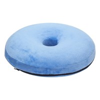 JIYIMEI Coussin de siège en forme de donut le plus vendu, ensemble d'oreillers de soutien lombaire en mousse à mémoire de forme pour le soulagement des hémorroïdes, de la sciatique et des douleurs du coccyx, prêt à expédier