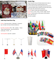 Drapeau Gahumi 3x5 Pieds Personnalisé Impression Double Face Promotion Publicitaire 100% Polyester