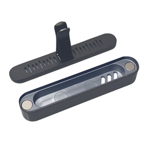 Disesuaikan abu-abu perak paduan mobil penyegar udara Diffuser otomatis padat <span class=keywords><strong>Premium</strong></span> isi ulang parfum mobil klip logam - Product Image 4