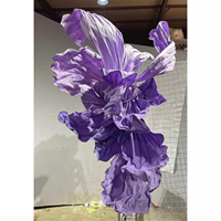 Papier de lotus parfumé artisanal réaliste et élégant pour les décorations de mariage, de la Saint-Valentin et de la remise des diplômes - Grande taille