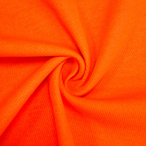 Tissu en maille œil-de-perdrix CVC 60/40 coton polyester absorbant l'humidité, vente en gros d'usine, pour maillots de sport de basketball - Product Image 4