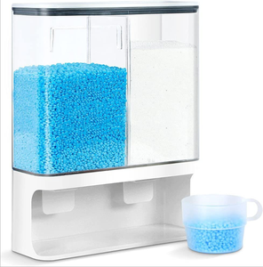 2021Amazon Hot selling Laundry Detergent Dispenser Wall-Mounted Detergent Dispenser for Laundry Room Storage