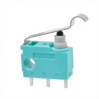Interrupteur G605 WEIPENG HK-04G SPDT 3A 125V/250V, mini interrupteur micro en plastique avec 2 bornes à broches longues, usage industriel
