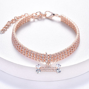 <span class=keywords><strong>Collier</strong></span> pour animal de compagnie, accessoire de mode en diamant, bijoux ajustables en cristal et strass, <span class=keywords><strong>collier</strong></span> pour <span class=keywords><strong>chien</strong></span> - Product Image 3